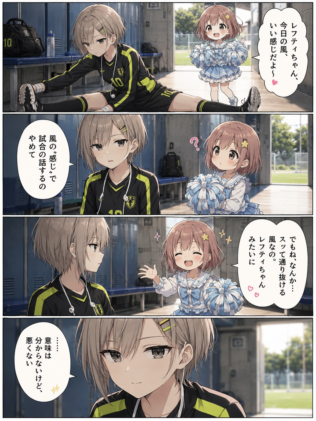 (4本立て)チアちゃんとレフティちゃん