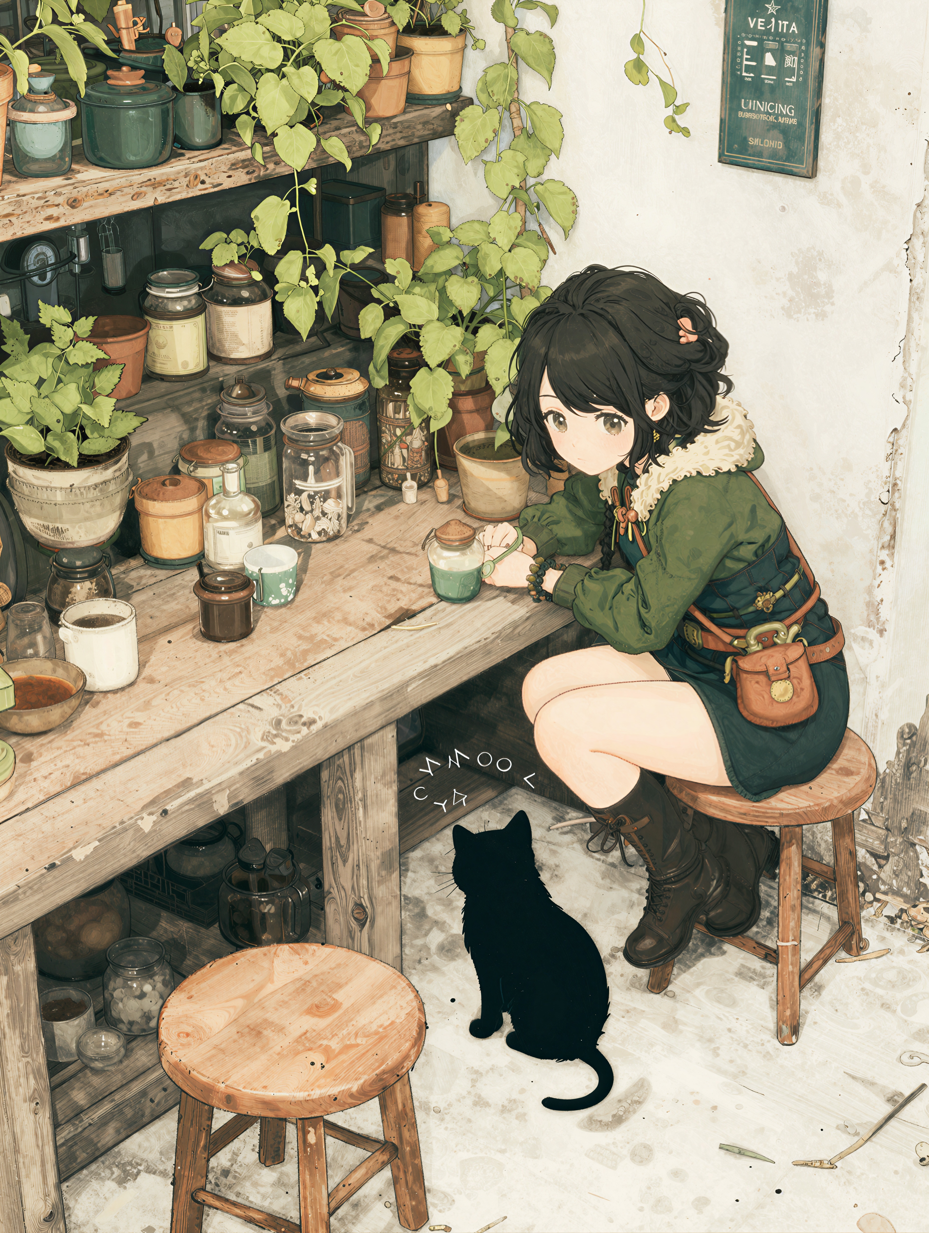 猫語を解読中 | の人気AIイラスト・グラビア