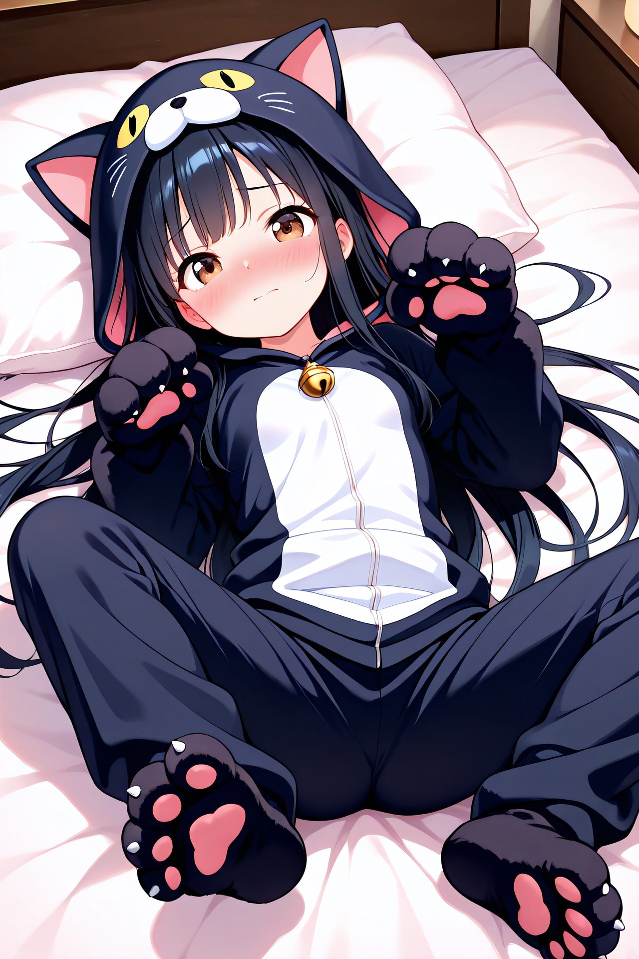 ねこが寝ころんだ！