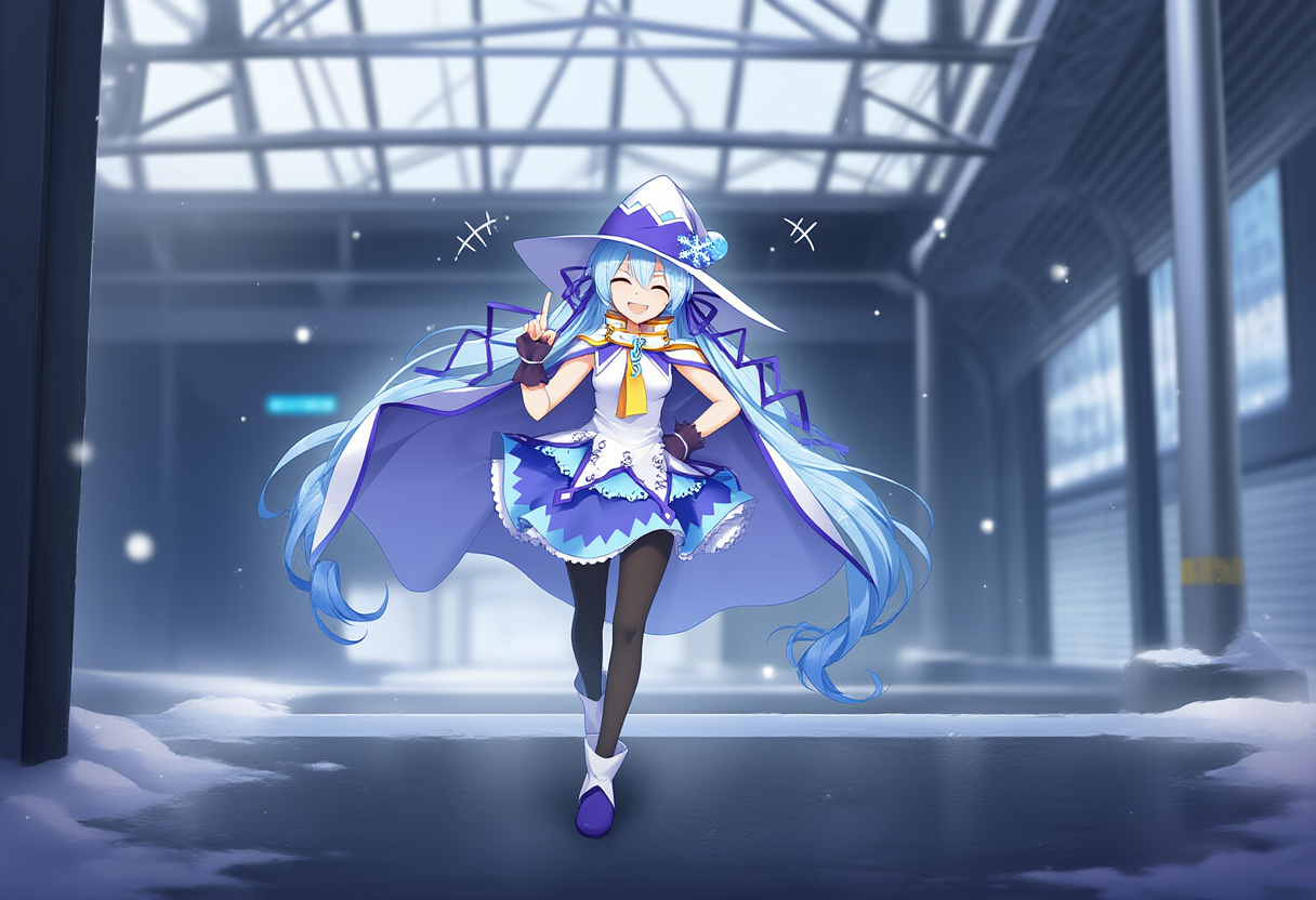 V4フル版　雪ミク2014 | の人気AIイラスト・グラビア