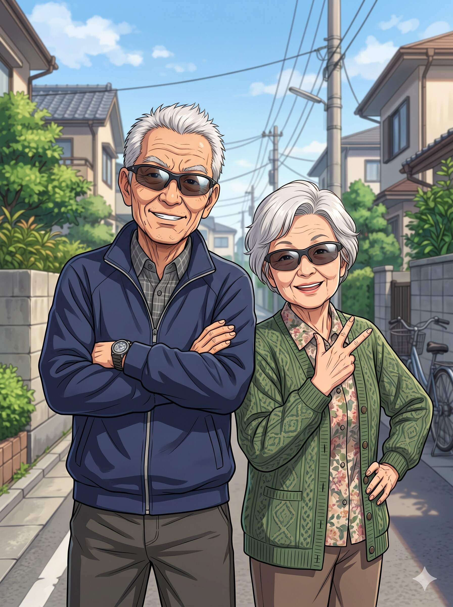 サングラス老人