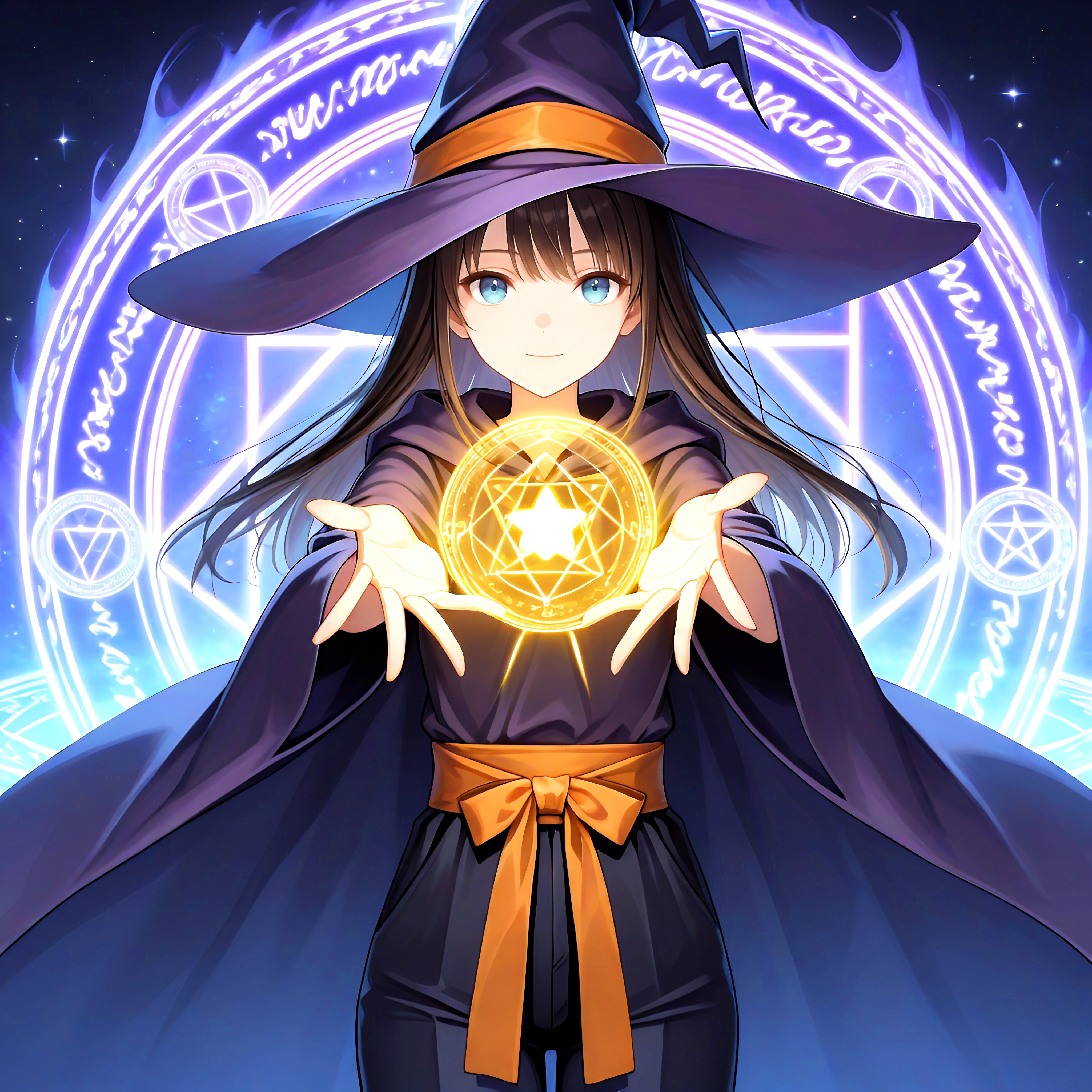 魔法陣と魔導士さん | の人気AIイラスト・グラビア