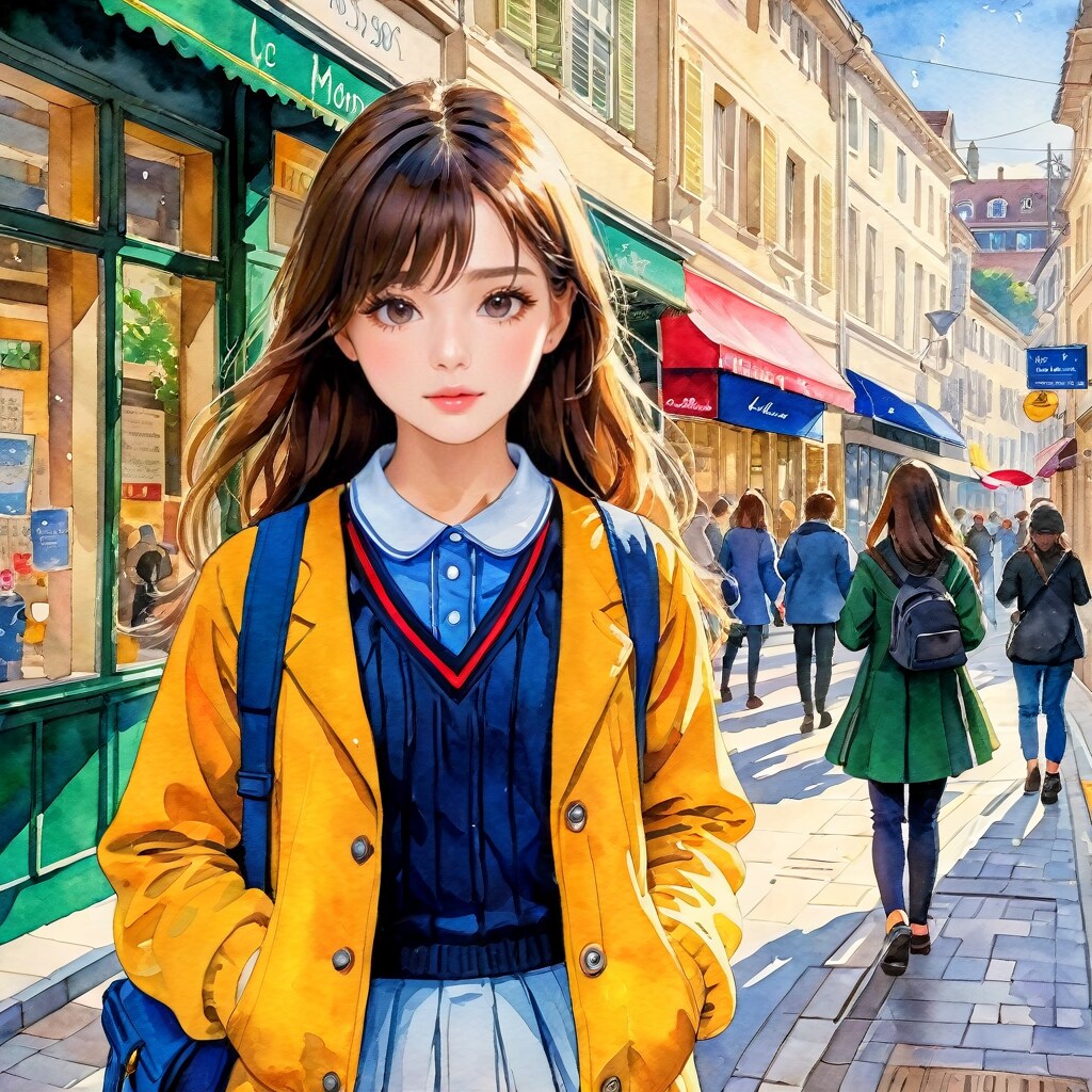 女の子