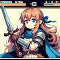 ゼルダ風ゲームの小さな女の子 10枚目