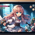 ゼルダ風ゲームの小さな女の子 8枚目
