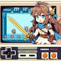 ゼルダ風ゲームの小さな女の子 4枚目