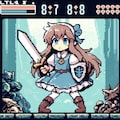 ゼルダ風ゲームの小さな女の子 9枚目