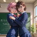 25. Date, Aira and Momo, School. 4枚目