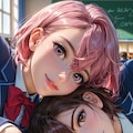 25. Date, Aira and Momo, School. 2枚目