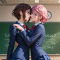 25. Date, Aira and Momo, School. 5枚目