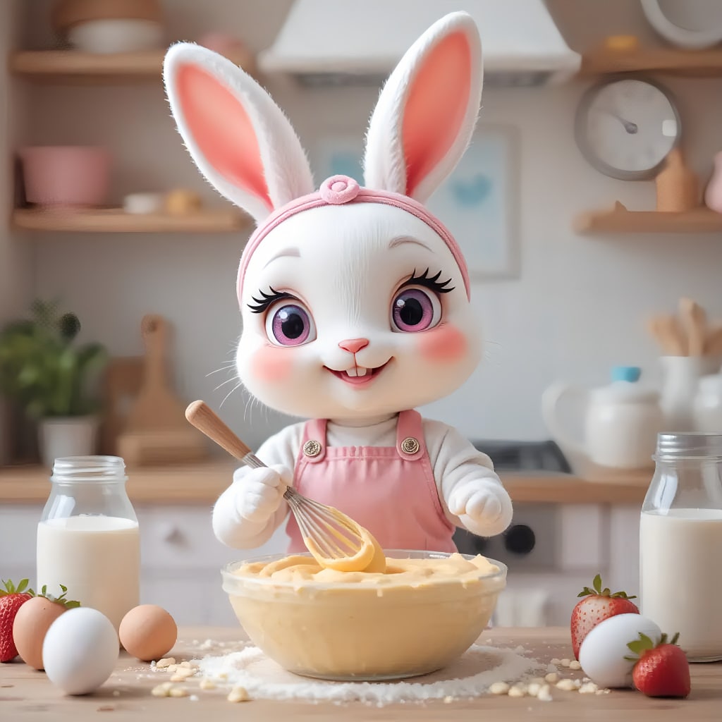 バニーのクッキング