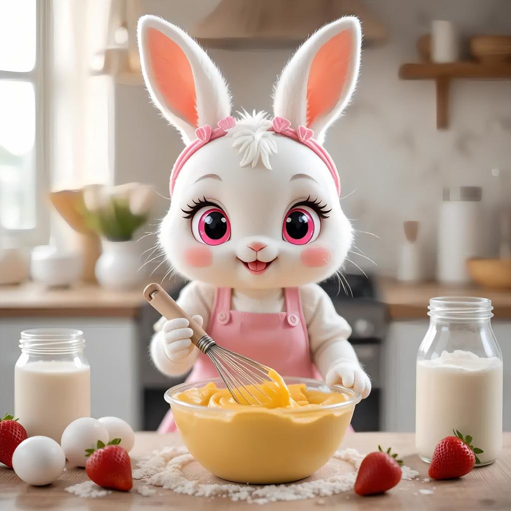 バニーのクッキング