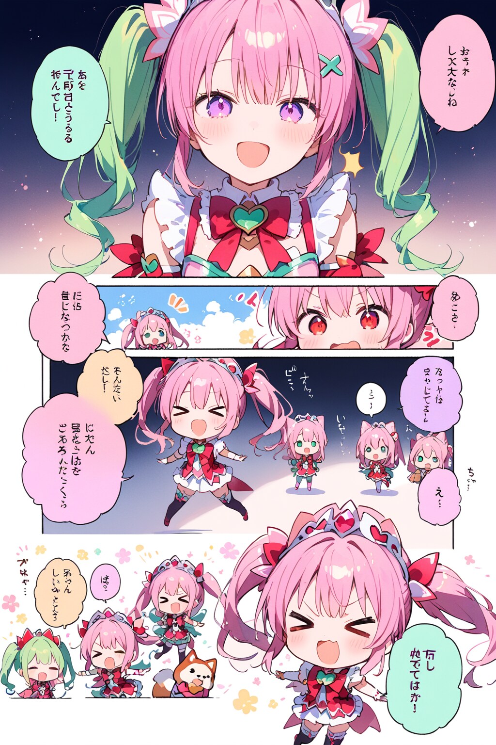 ちちぷい魔法少女 | の人気AIイラスト・グラビア