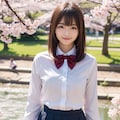 女子高生03【桜01】 9枚目