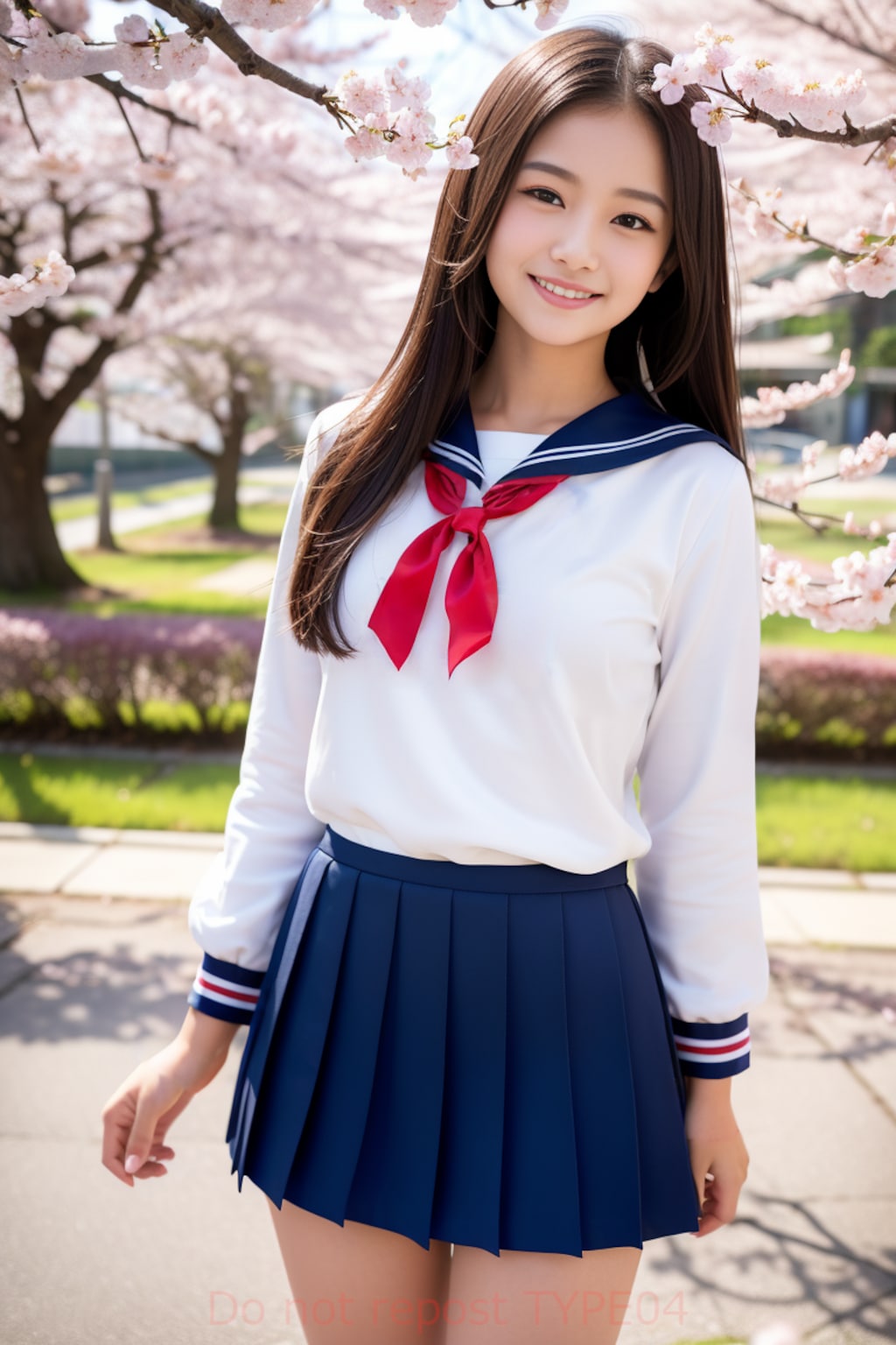 女子高生03【桜01】