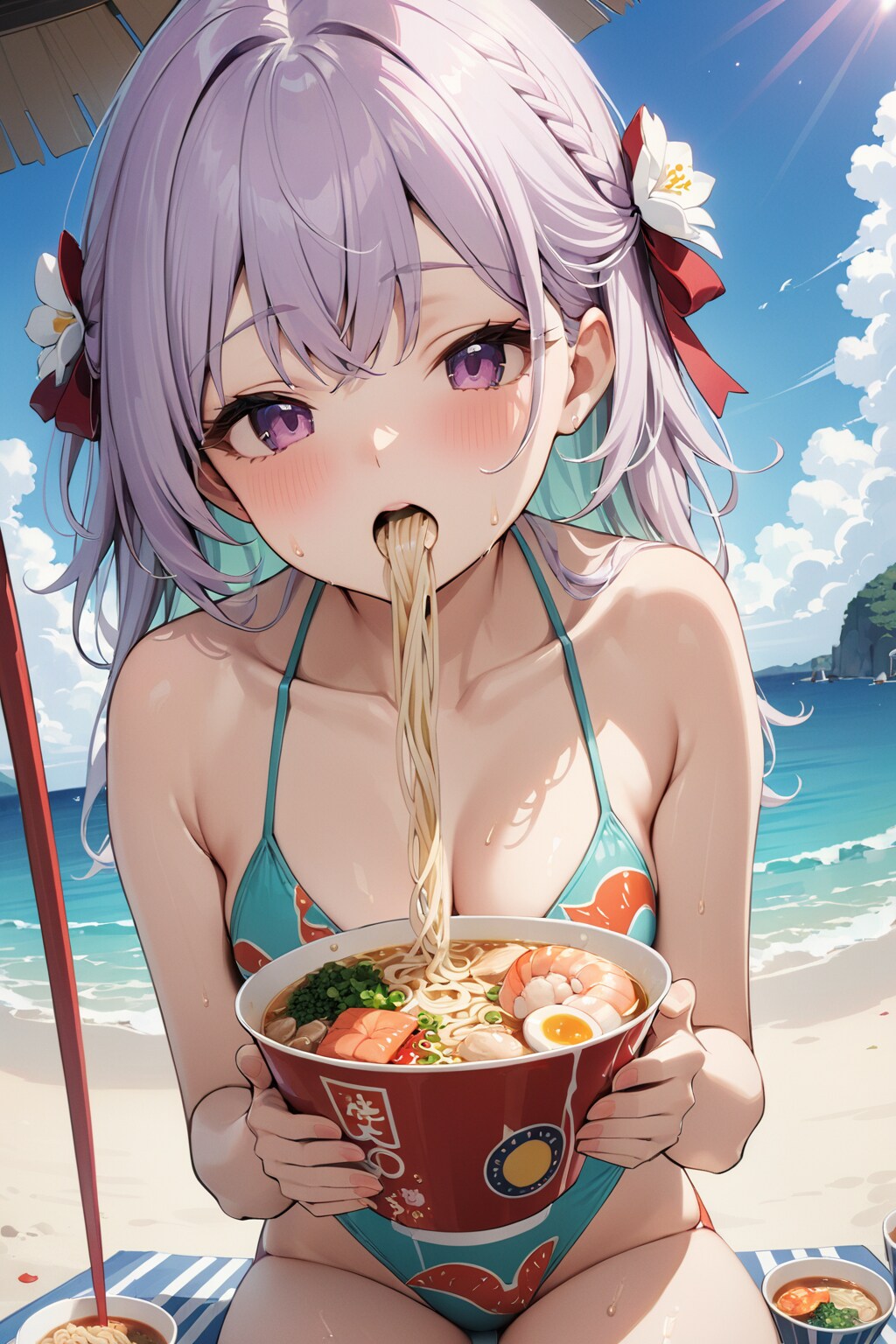 海鮮麺販売促進チャレンジ3