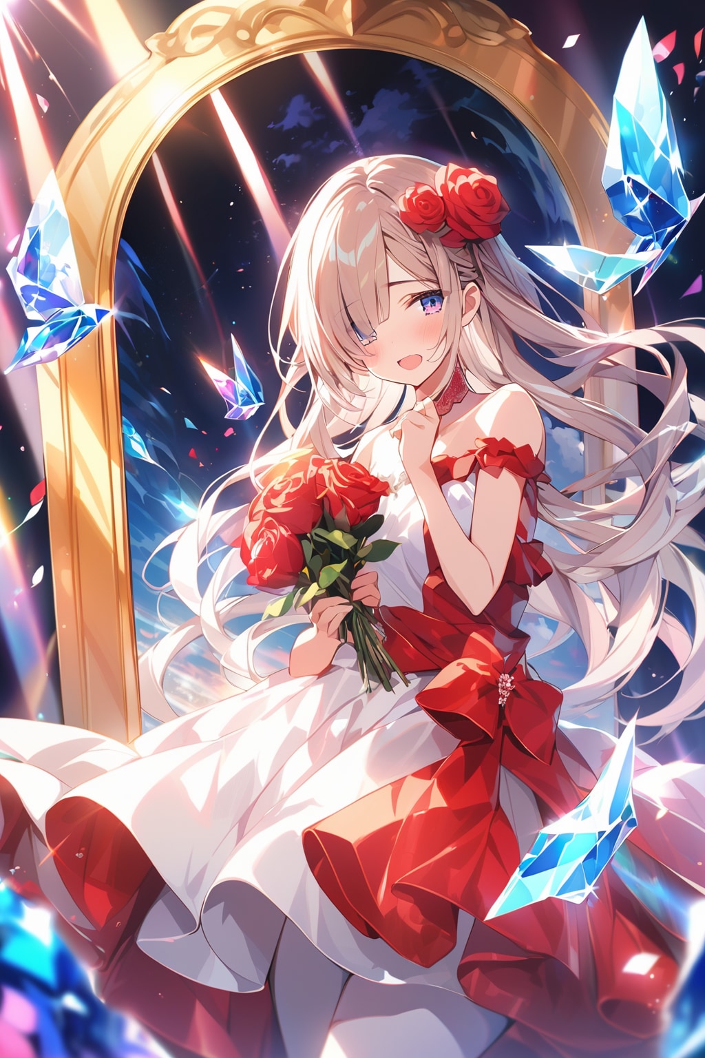 鏡の贈り物 | の人気AIイラスト・グラビア