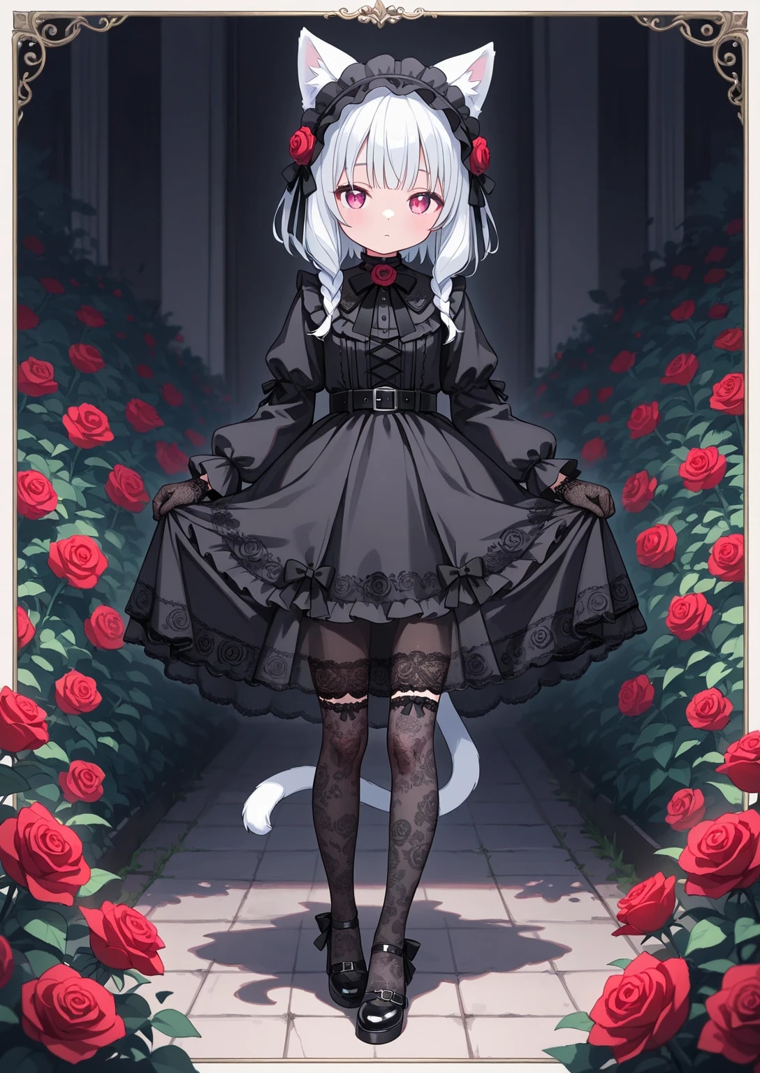 低年齢闇カワ妹ちゃん《RedFuku SeaArt》 | の人気AIイラスト・グラビア