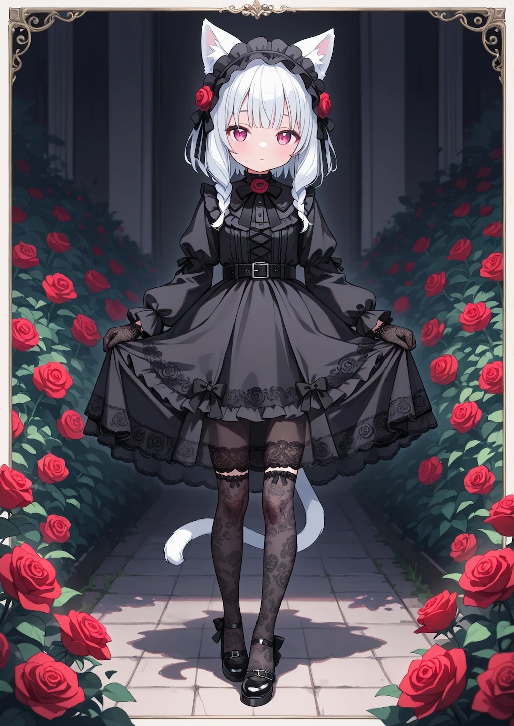 低年齢闇カワ妹ちゃん《RedFuku SeaArt》