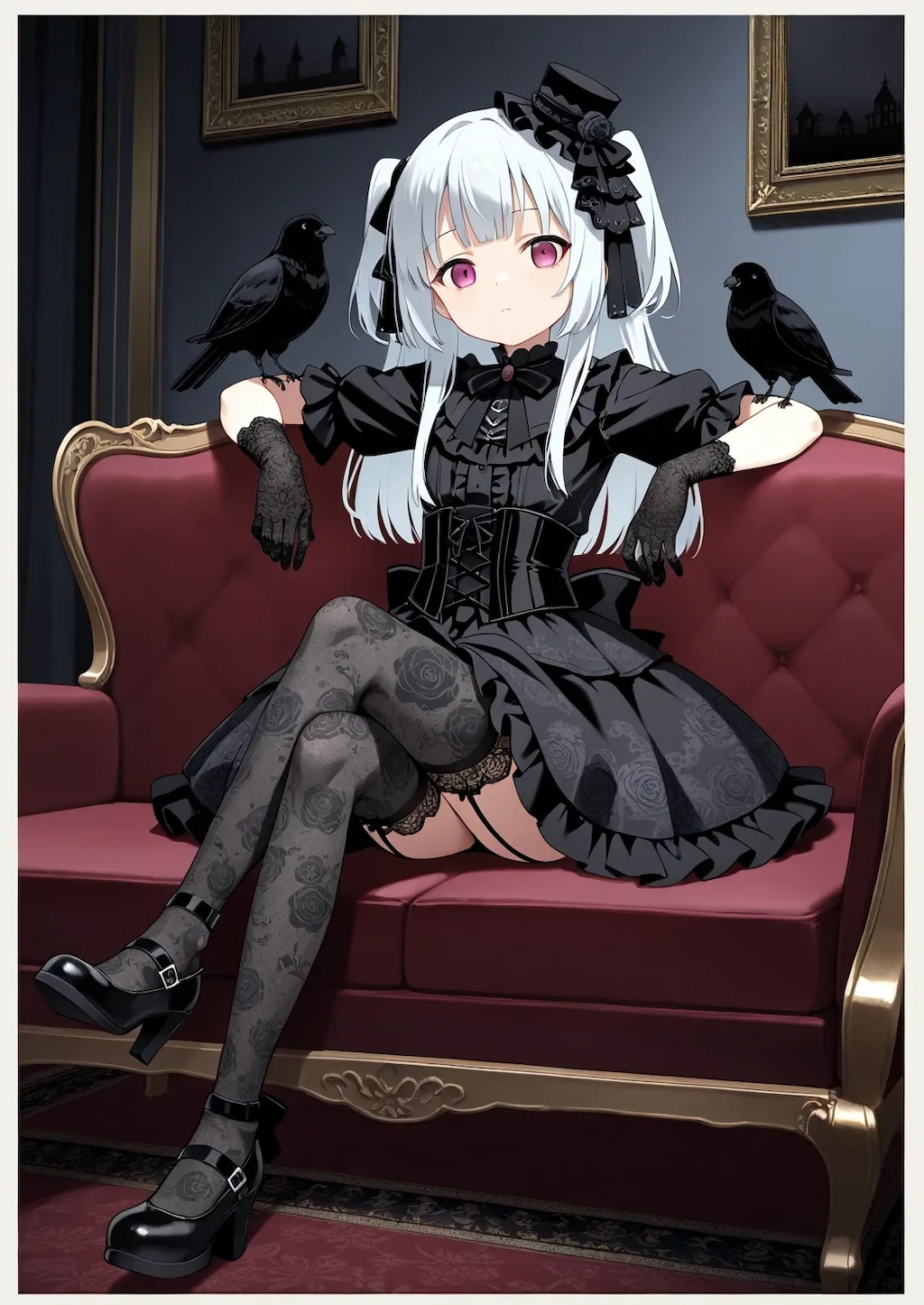 低年齢闇カワ妹ちゃん《RedFuku SeaArt》