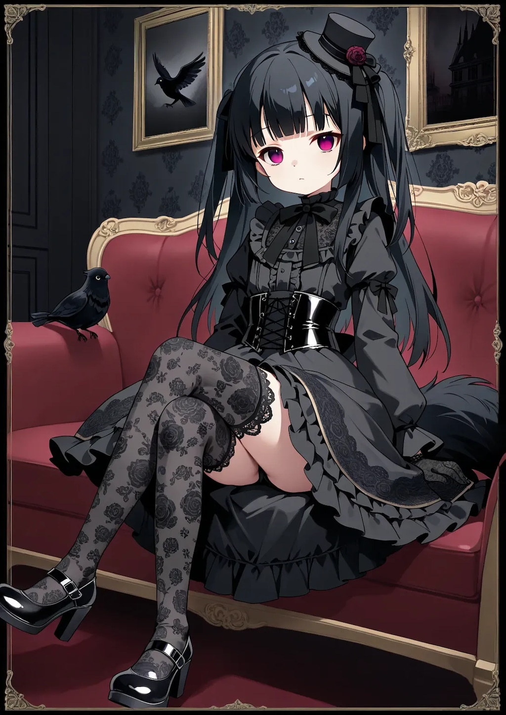 低年齢闇カワ妹ちゃん《RedFuku SeaArt》