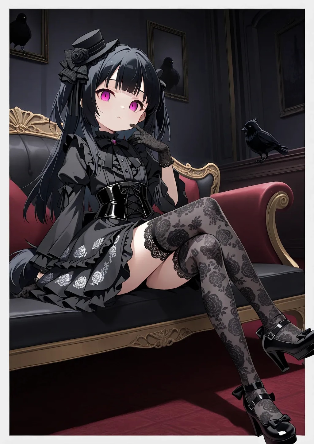 低年齢闇カワ妹ちゃん《RedFuku SeaArt》