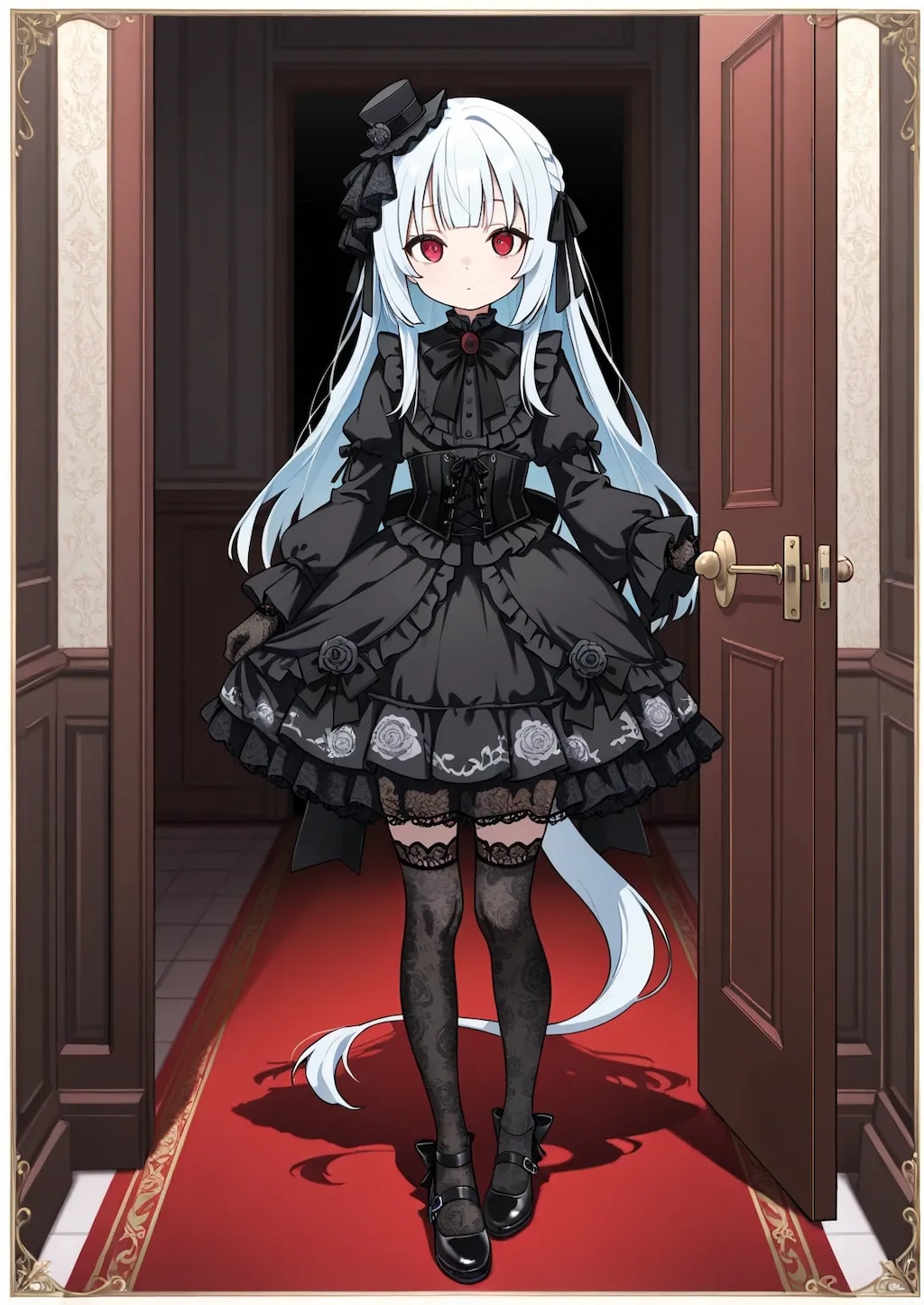 低年齢闇カワ妹ちゃん《RedFuku SeaArt》