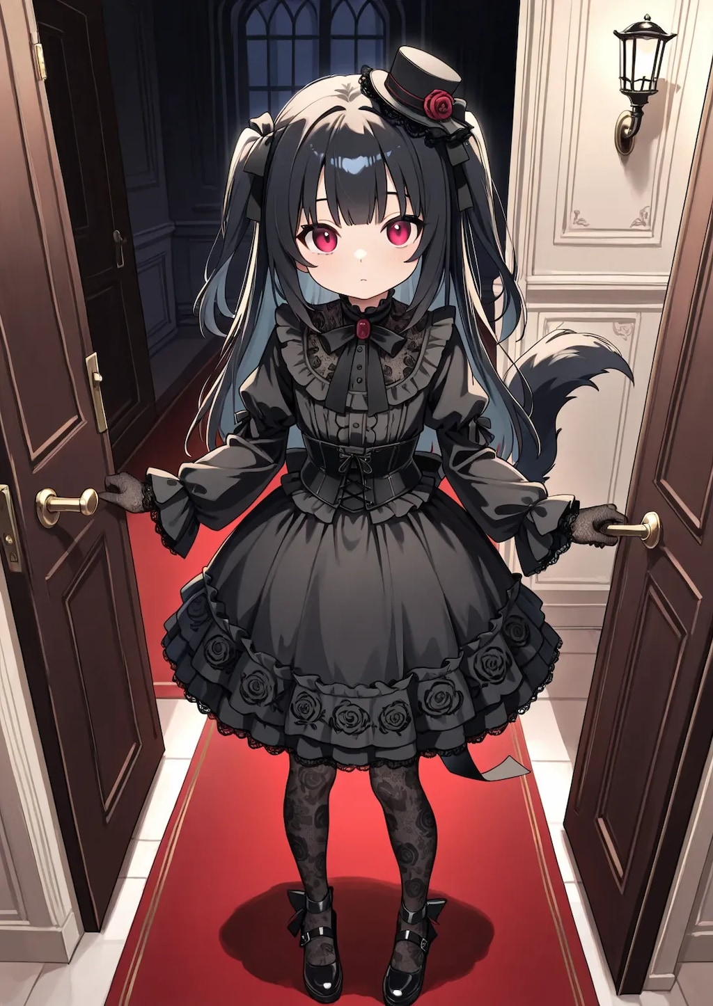 低年齢闇カワ妹ちゃん《RedFuku SeaArt》