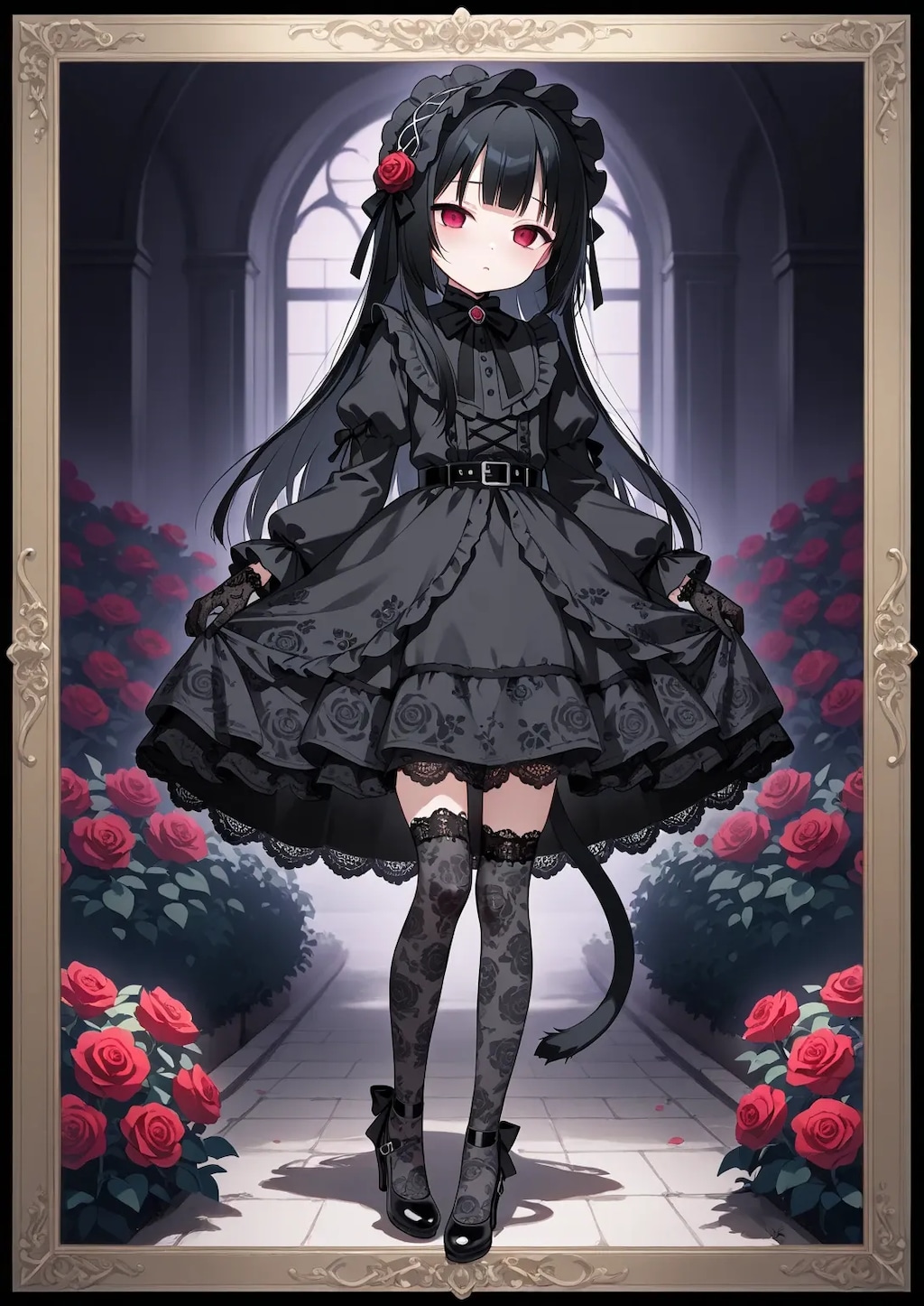 低年齢闇カワ妹ちゃん《RedFuku SeaArt》