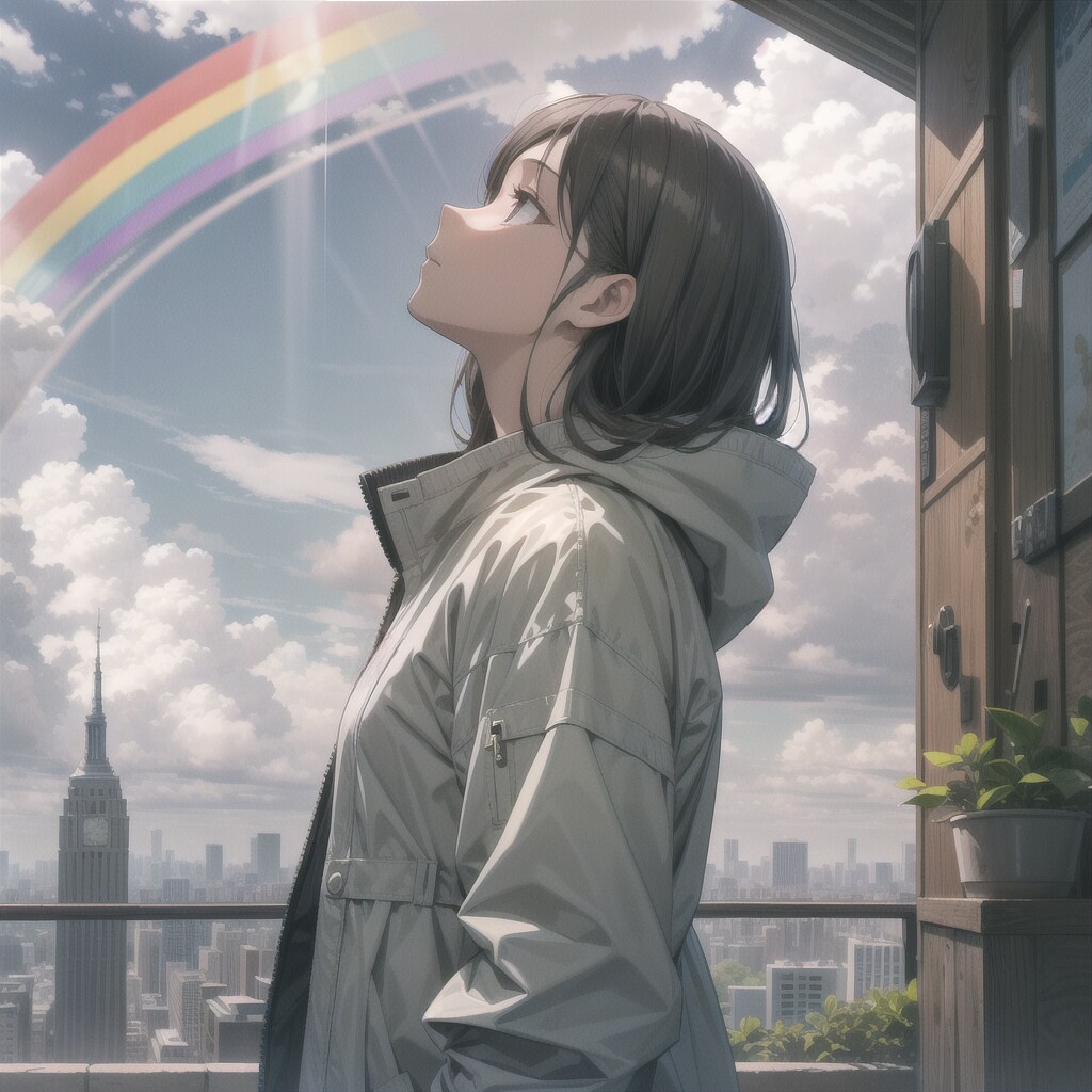 雨、上がったね
