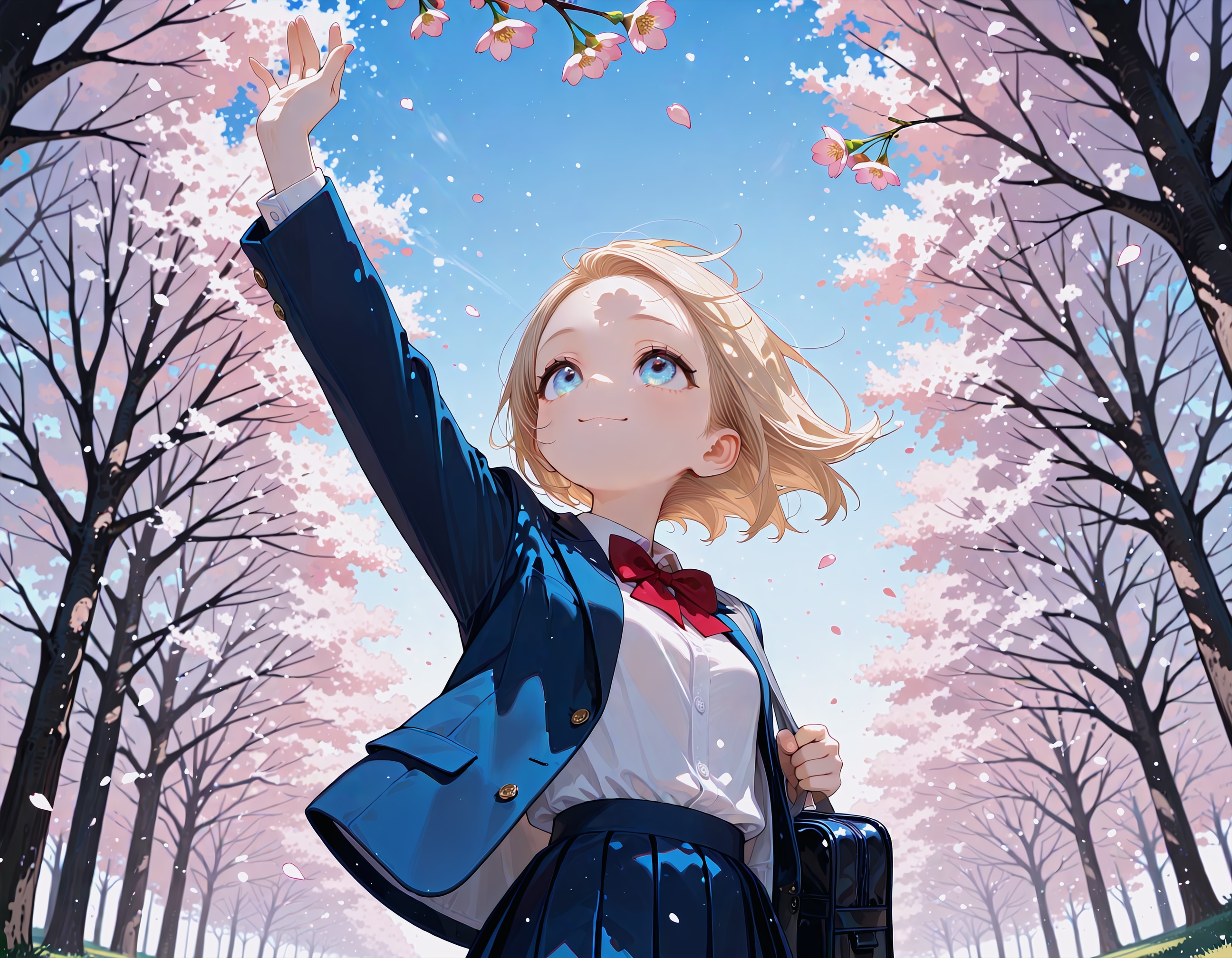 もうちょいで上着要らずだね～ | の人気AIイラスト・グラビア