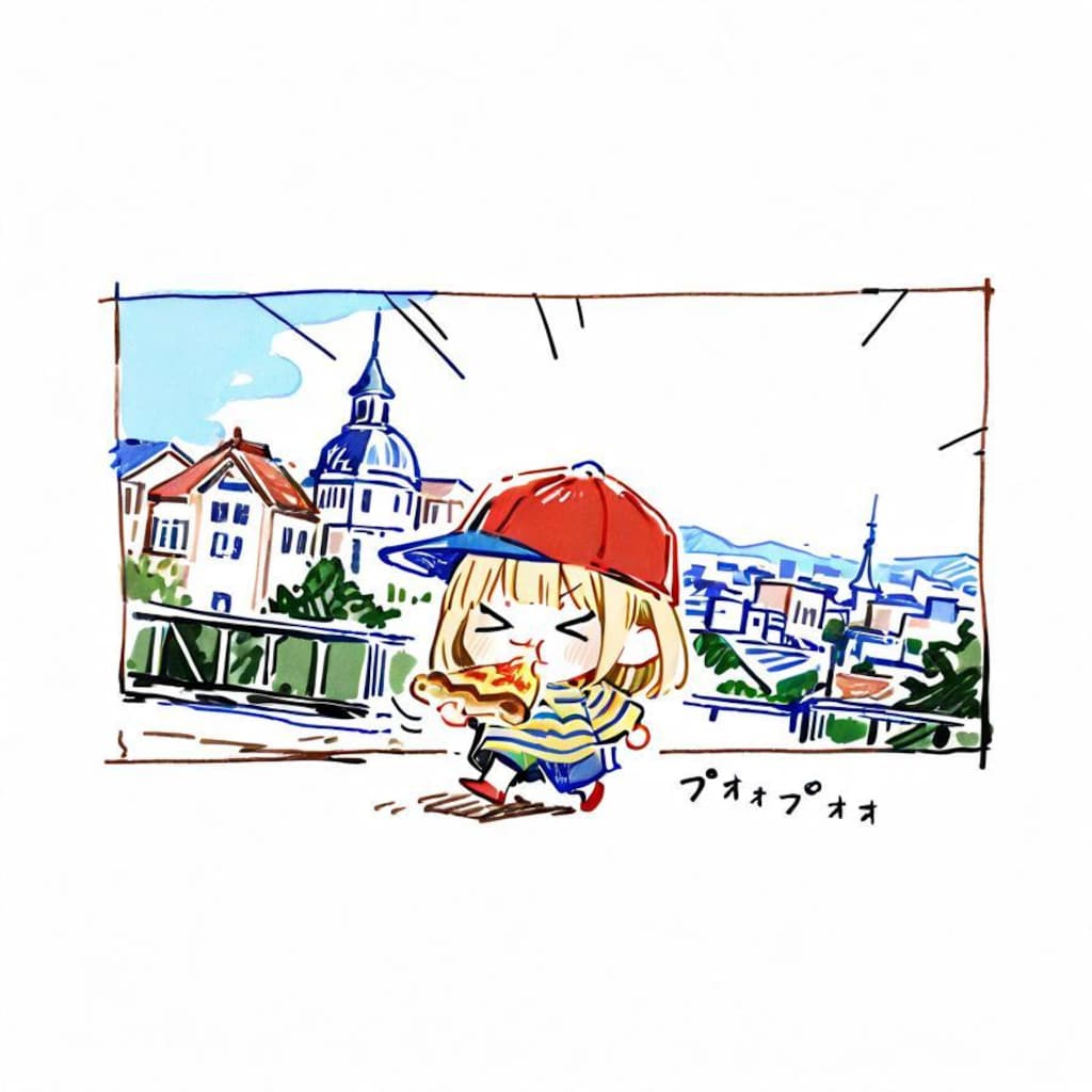 大人も子供も、メイドちゃんも( >ω<)🍕✨