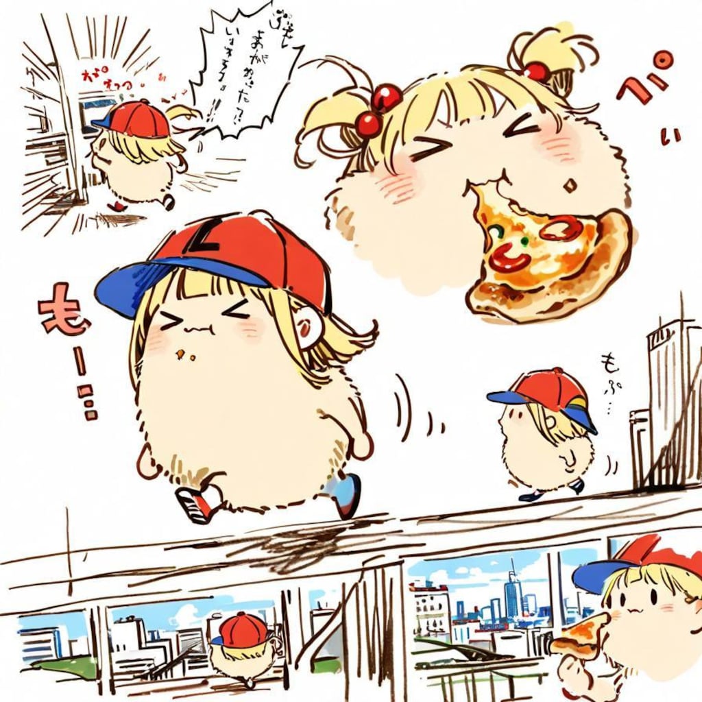 大人も子供も、メイドちゃんも( >ω<)🍕✨