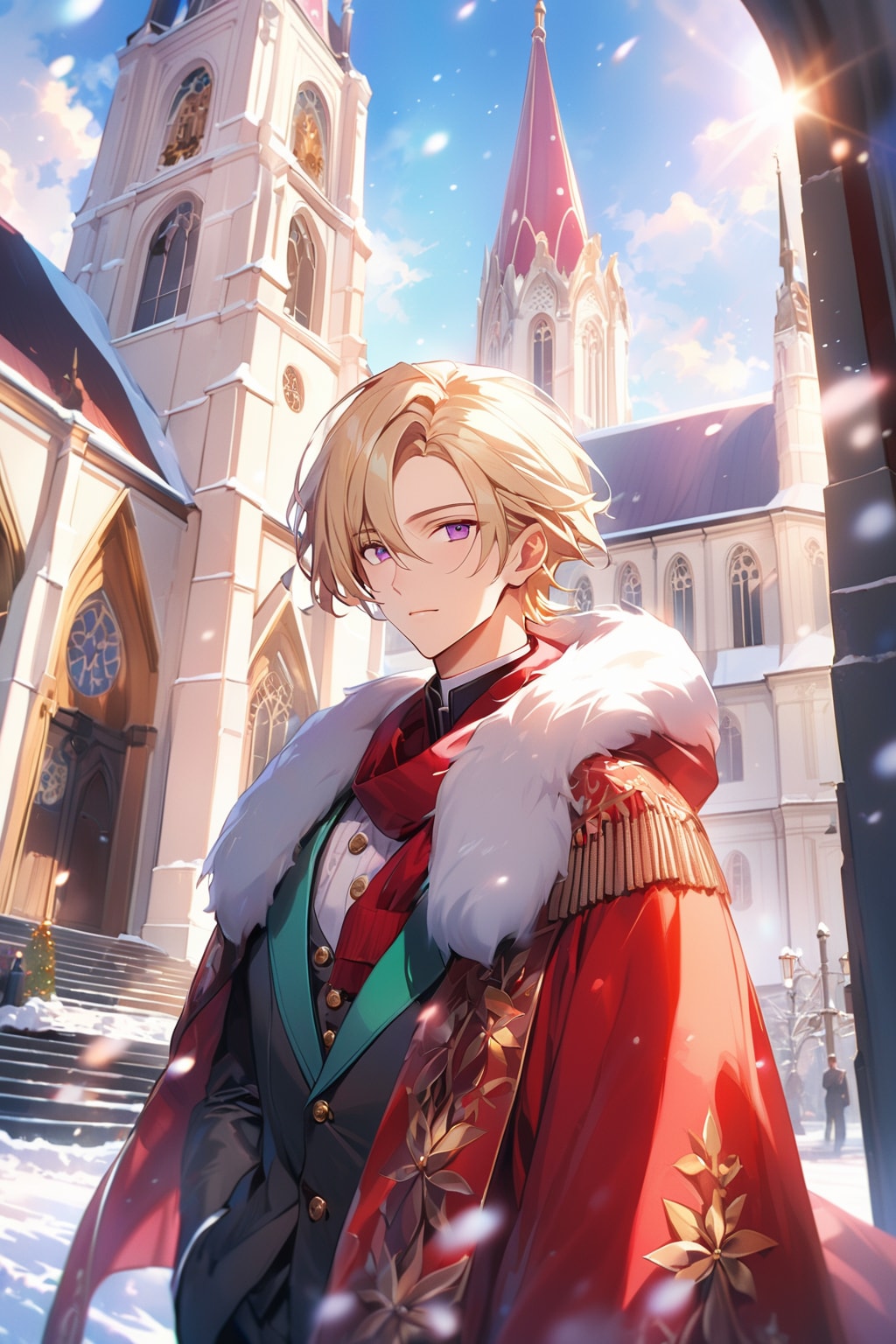 ウィーン 聖アンナ教会にて | の人気AIイラスト・グラビア