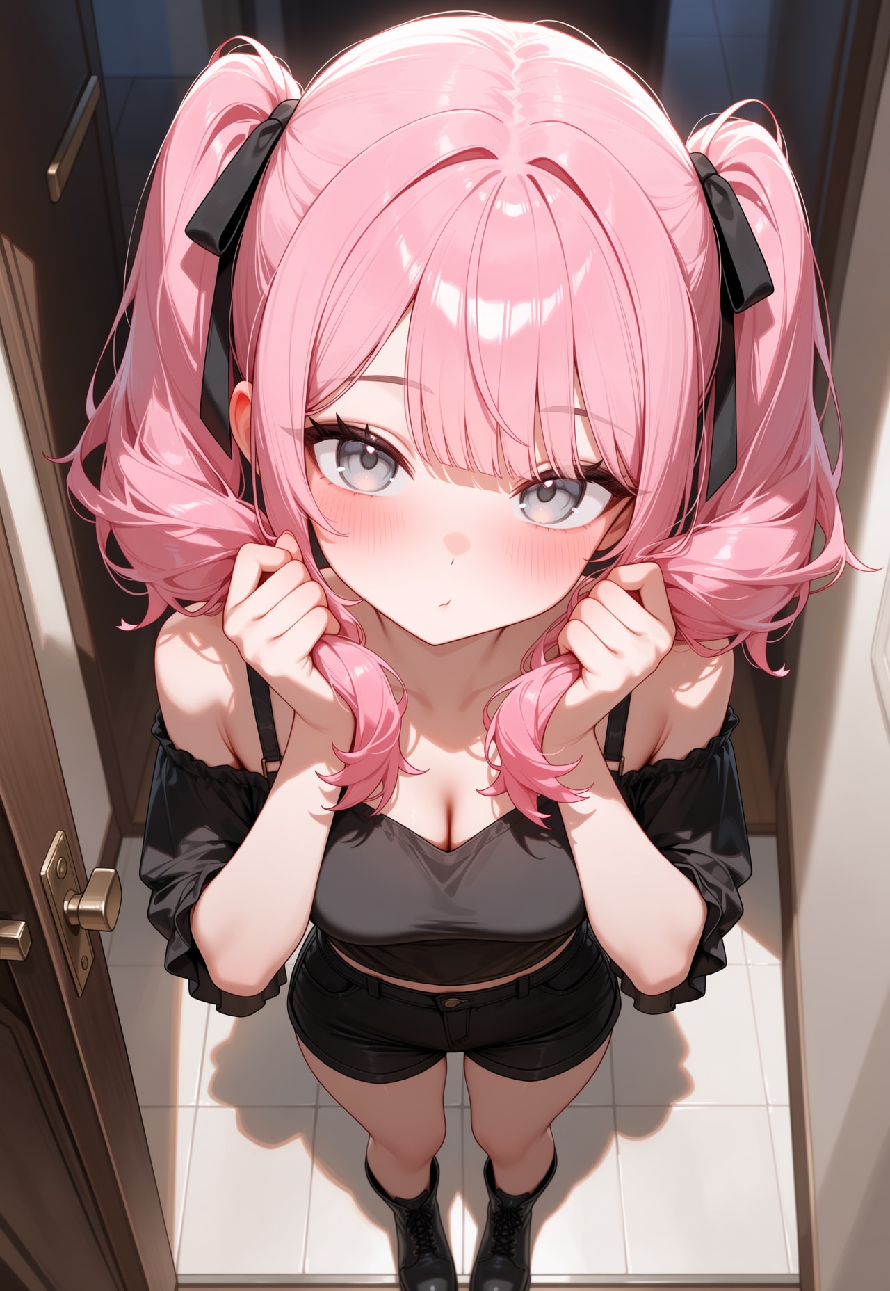 早くいこー？   まだー？