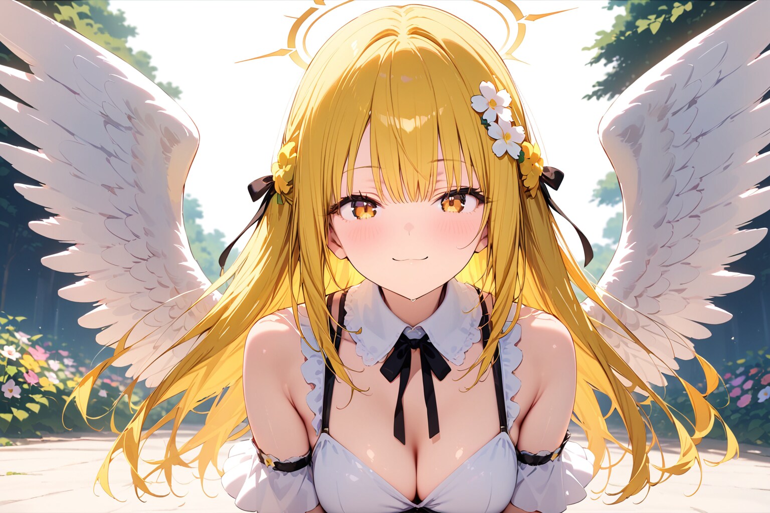 天使さん頑張ります（HALO） | の人気AIイラスト・グラビア