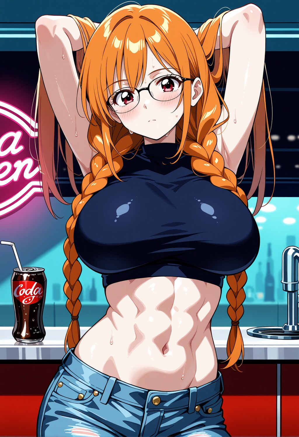 【今日の腹筋】レトロダイナー