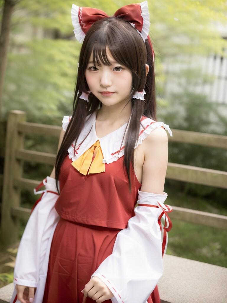 コスプレ（博麗霊夢）