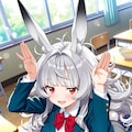 【このキャラ使用可】モフモフ兎耳のうさ子（兎野歩夢）ちゃん 4枚目