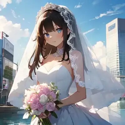 白黒ウエディング四姉妹次女仁