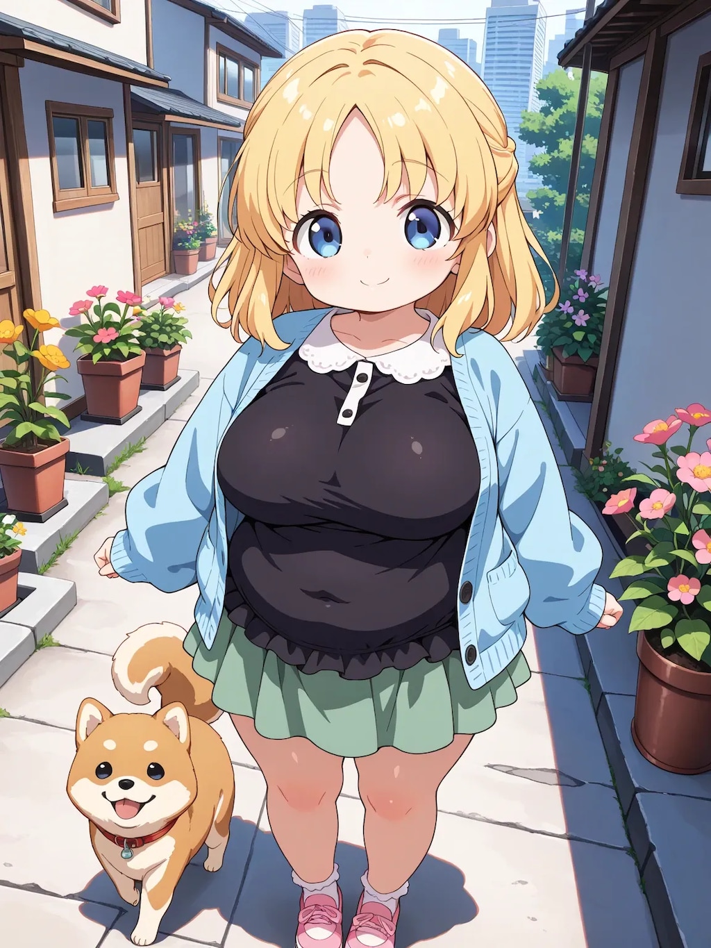 まりあちゃんとわんこ