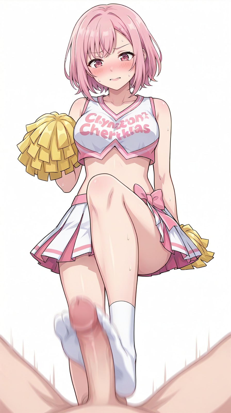 秋吉みる（チアガール）_足コキ
