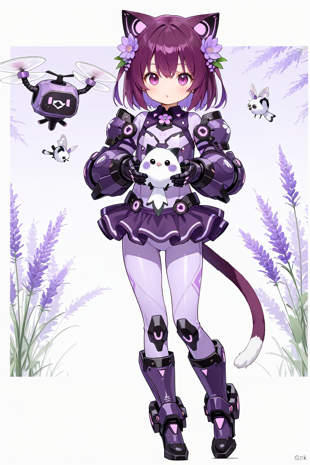 バトルフラワーガール・ラベンダー