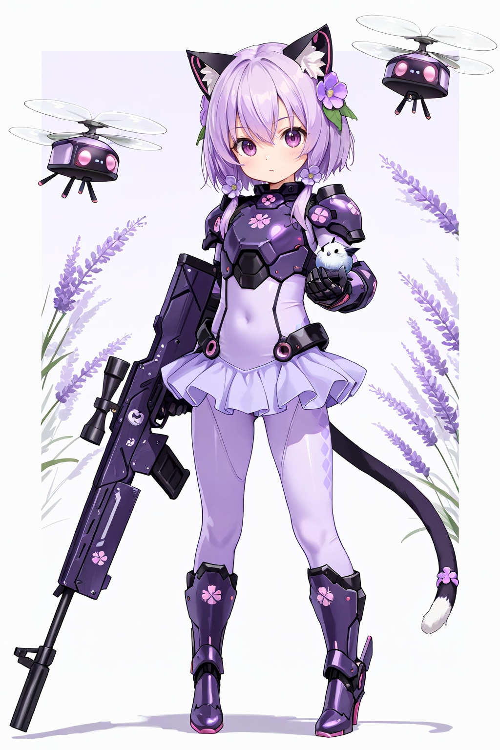 バトルフラワーガール・ラベンダー