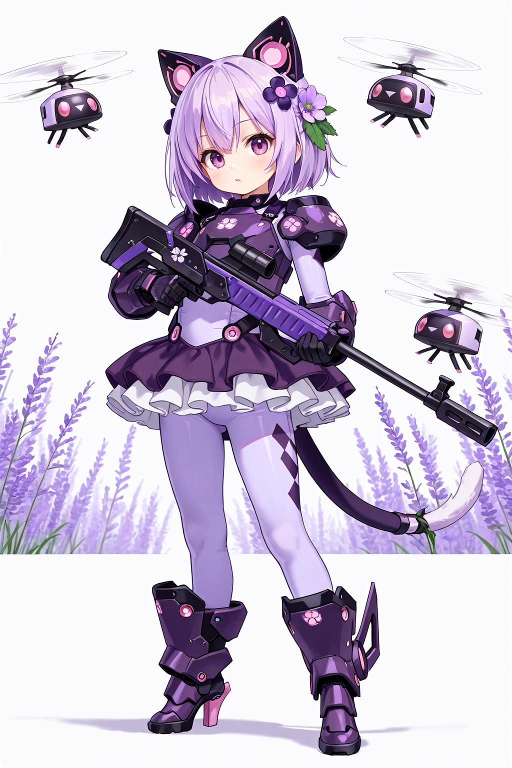 バトルフラワーガール・ラベンダー