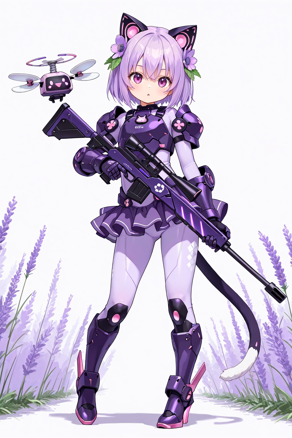 バトルフラワーガール・ラベンダー