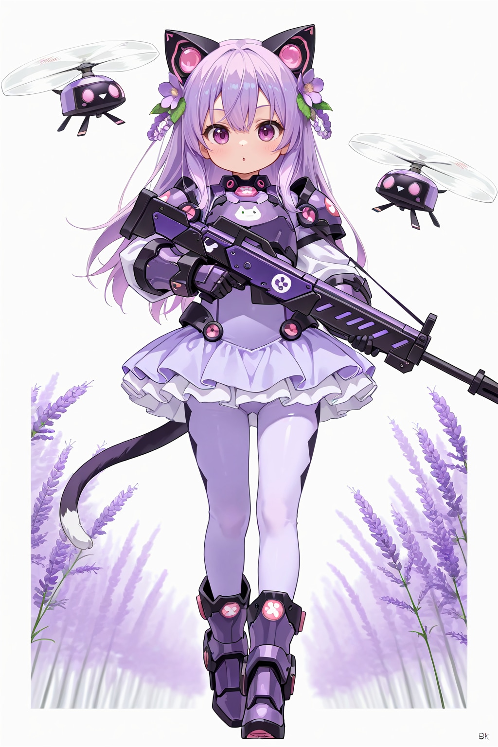 バトルフラワーガール・ラベンダー