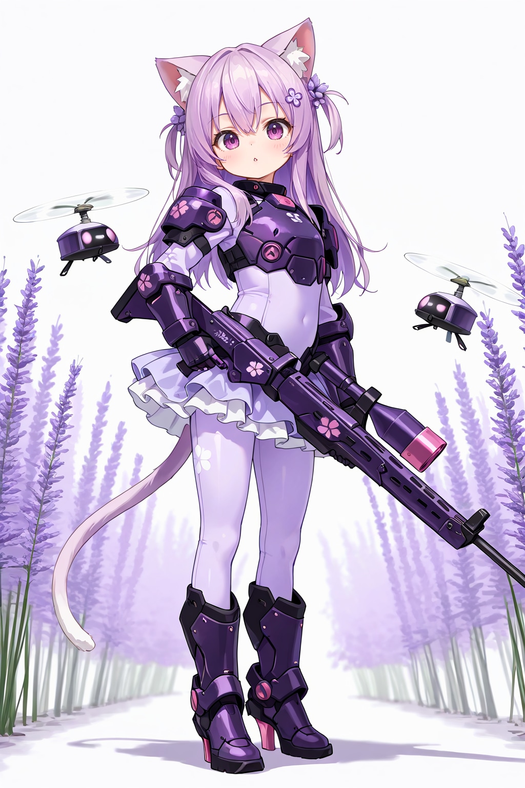 バトルフラワーガール・ラベンダー