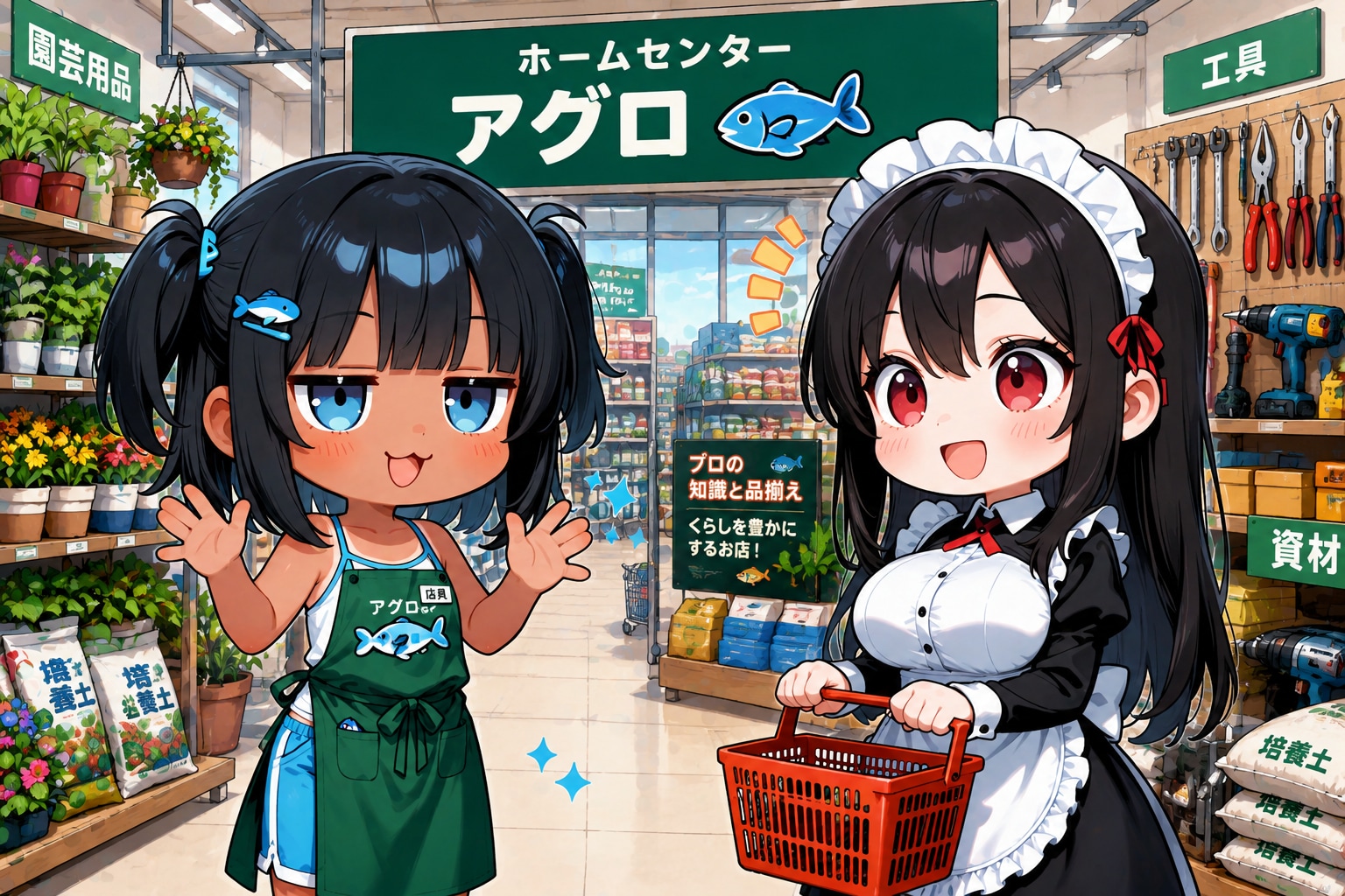 ホームセンターアグロ🐟 | の人気AIイラスト・グラビア