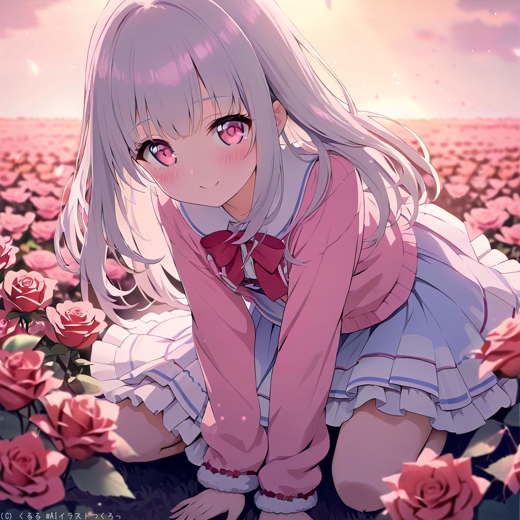 うちの子(プラム)をもっと可愛くして‼️② | の人気AIイラスト・グラビア